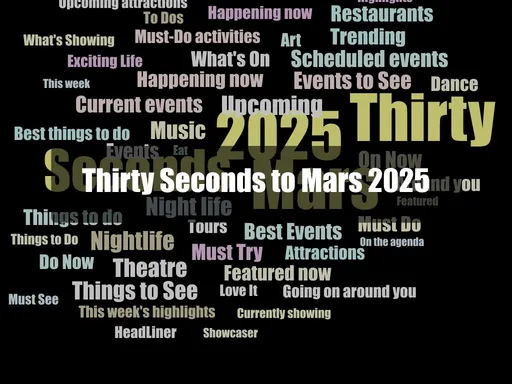 Thirty Seconds to Mars take their A Beautiful Lie 20th...
