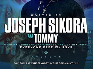 Tommy from the hit TV series Power Halloween Costume Party will be held at Polygon