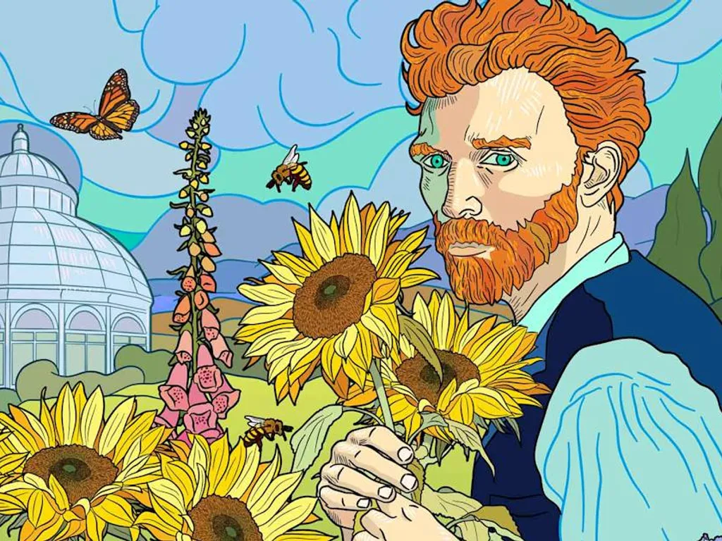 Van Gogh's Flowers 2025 1
