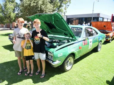 Come and see the classic muscle cars from the golden era of Bathurst, including iconic models like the Monaro, Torana, Charger, and Falcon GT HO.