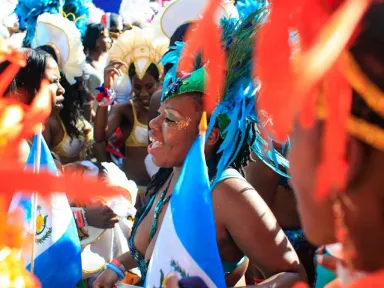 The West Indian American Day Carnival is an all-day party...