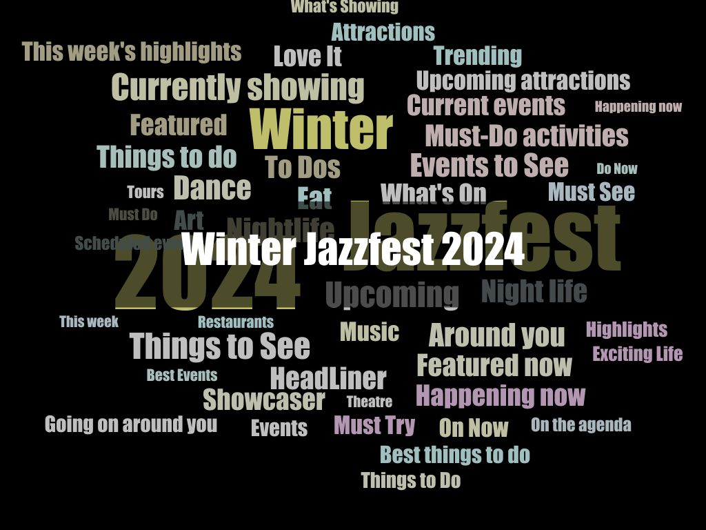 Winter Jazzfest 2025 1