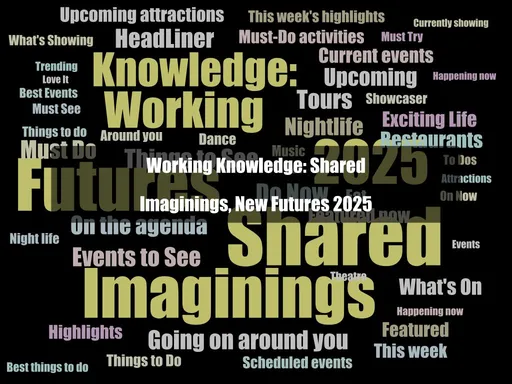 Working Knowledge: Shared Imaginings, New Futures...