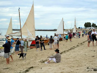 Yorke Peninsula&#39;s Saltwater Classic is a flagship event for enthusiasts and admirers of wooden and classic craft that have been faithfully restored to keep afloat